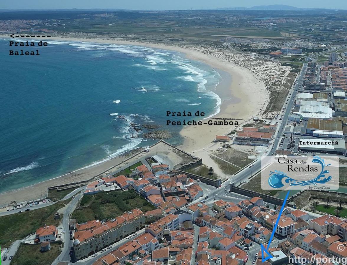 Casa Das Rendas By Cosycasa Praia Peniche Exteriör bild